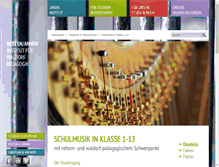 Tablet Screenshot of musikpaedagogik.wittenannen.net